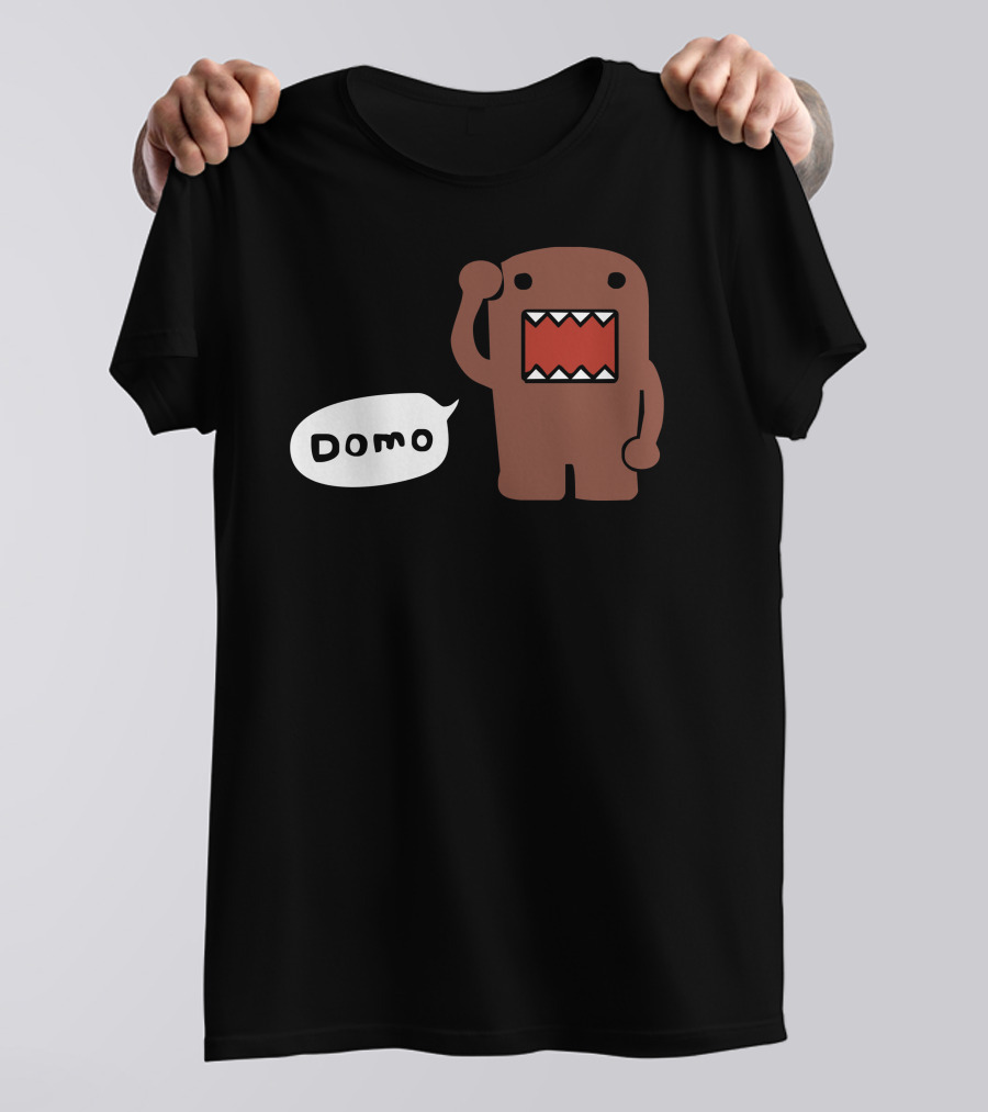 Domo Kun Japanese TV Anime Manga Comics Iconic Character T-Shirt