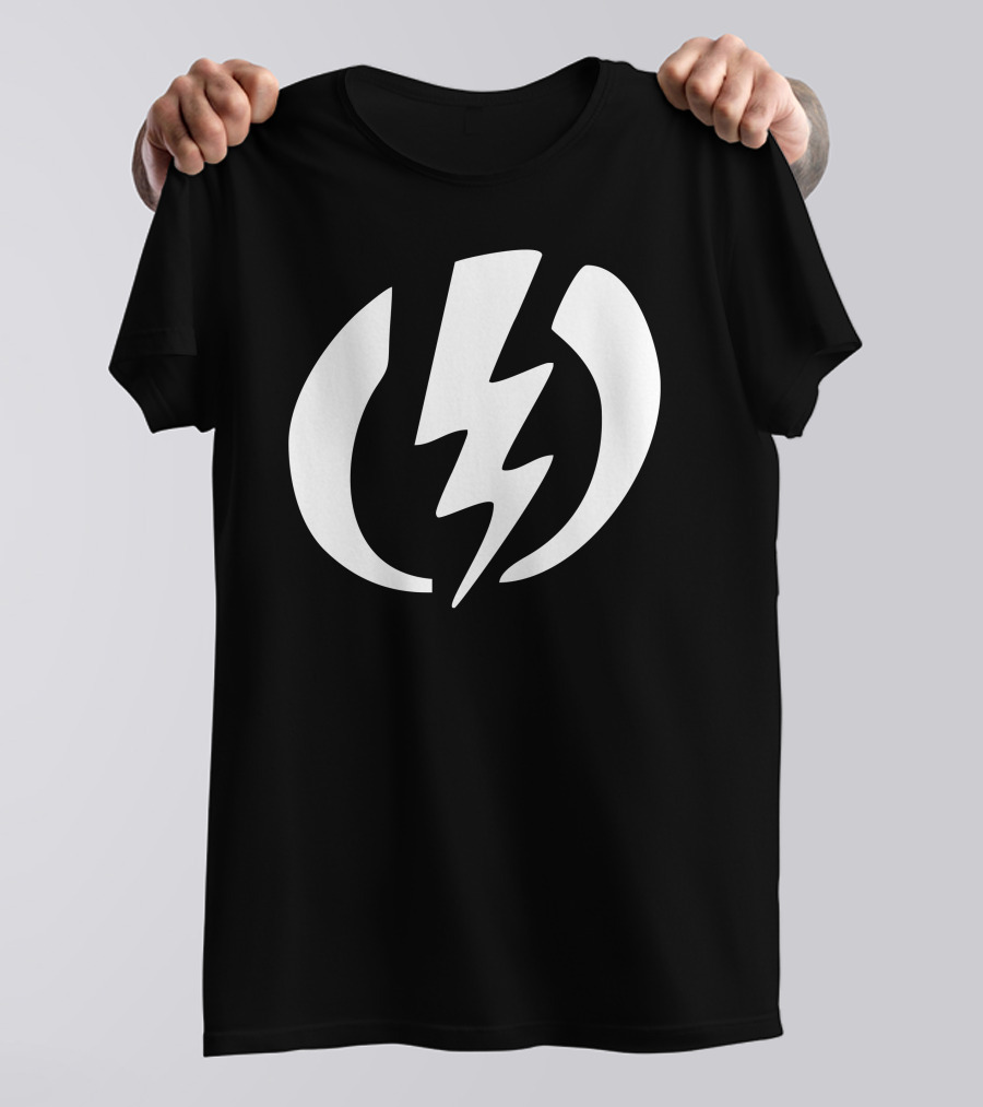 Electric Symbol Vinyl Decal Lightning Bolt T-Shirt