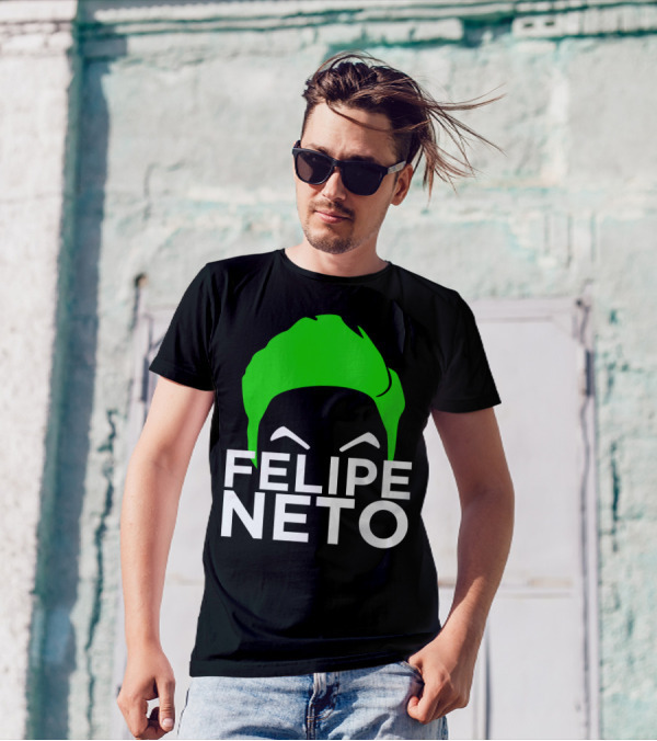 Felipe Neto Green Hair T-Shirt