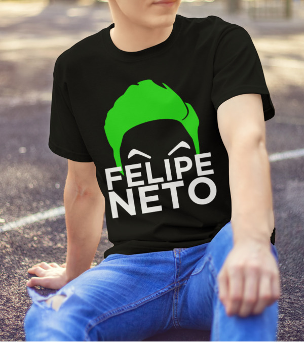 Felipe Neto Green Hair T-Shirt