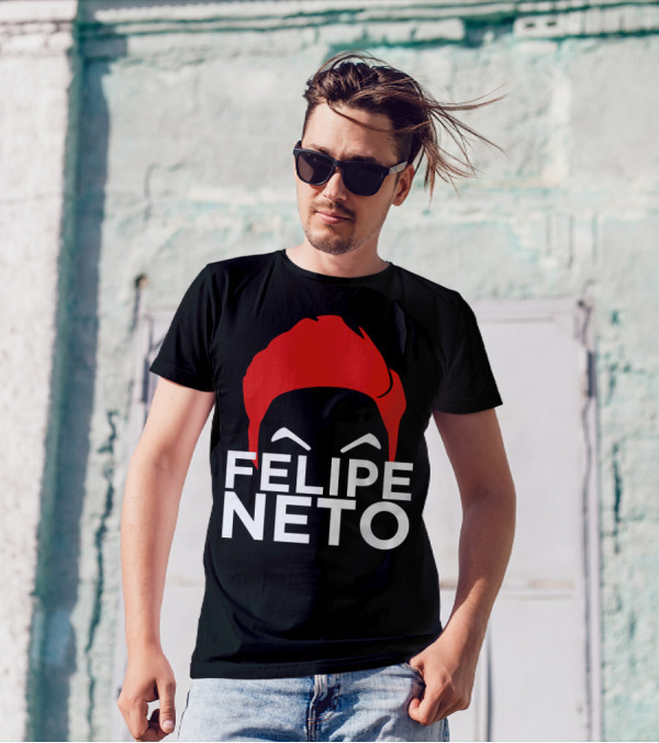 Felipe Neto Red Hair Bold Expression T-Shirt