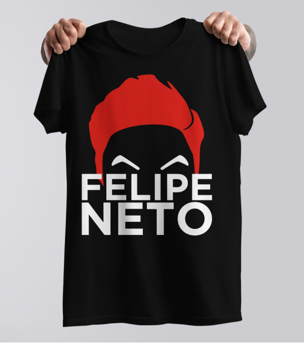 Felipe Neto Red Hair Bold Expression T-Shirt