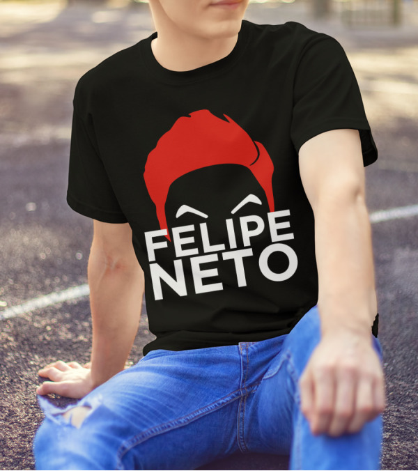 Felipe Neto Red Hair Bold Expression T-Shirt
