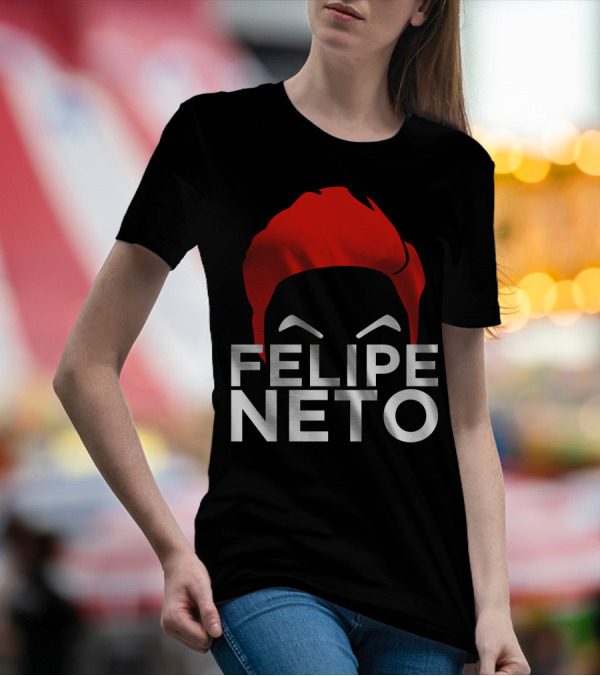 Felipe Neto Red Hair Bold Expression T-Shirt