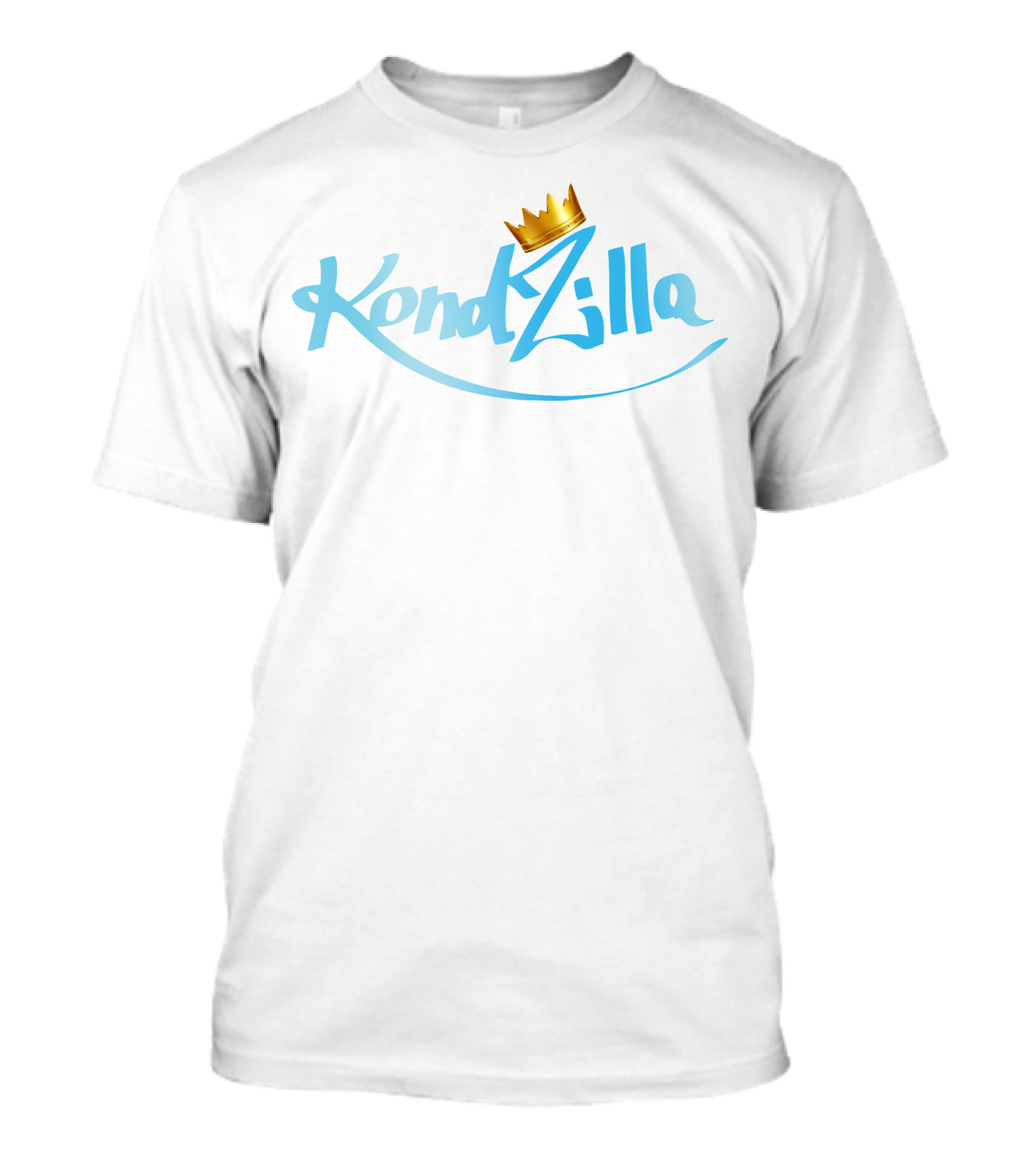 KondZilla Blue Script Crown T-Shirt