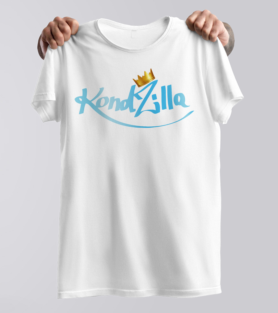 KondZilla Blue Script Crown T-Shirt