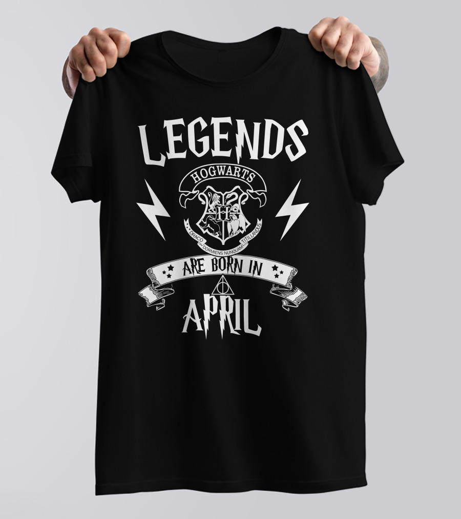 Hogwarts Legends Are Born In April T-Shirt