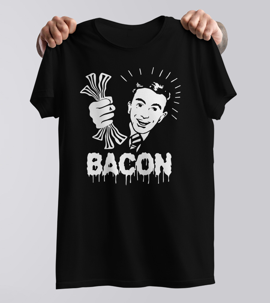 Bacon Enthusiast Retro T-Shirt