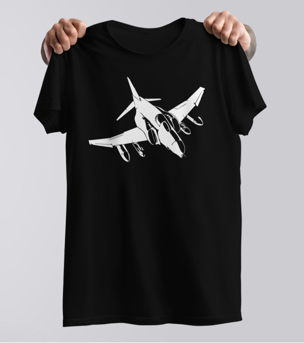 Mcdonnell F-4 Phantom II US Air Force Navy Marine Vietnam War Aircraft T-Shirt
