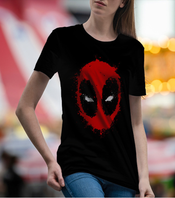 Merc Ink Splatter Mask T-Shirt