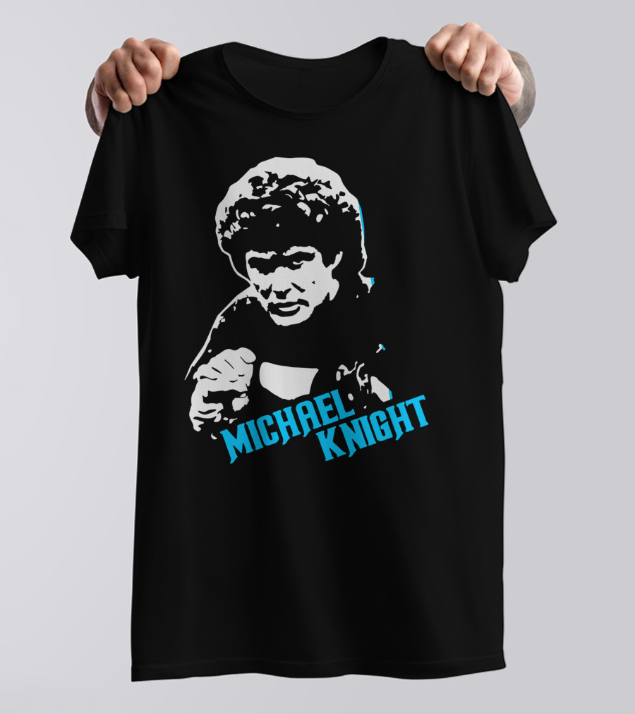 Michael Knight 80s TV Hero T-Shirt