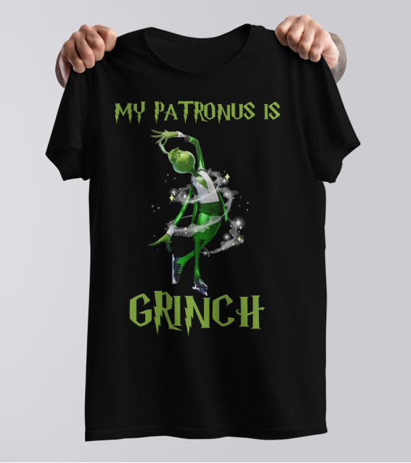 Magical Grinch Patronus Charm Crossover T-Shirt