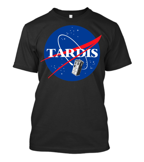NASA TARDIS Space Logo Doctor Who Crossover T-Shirt