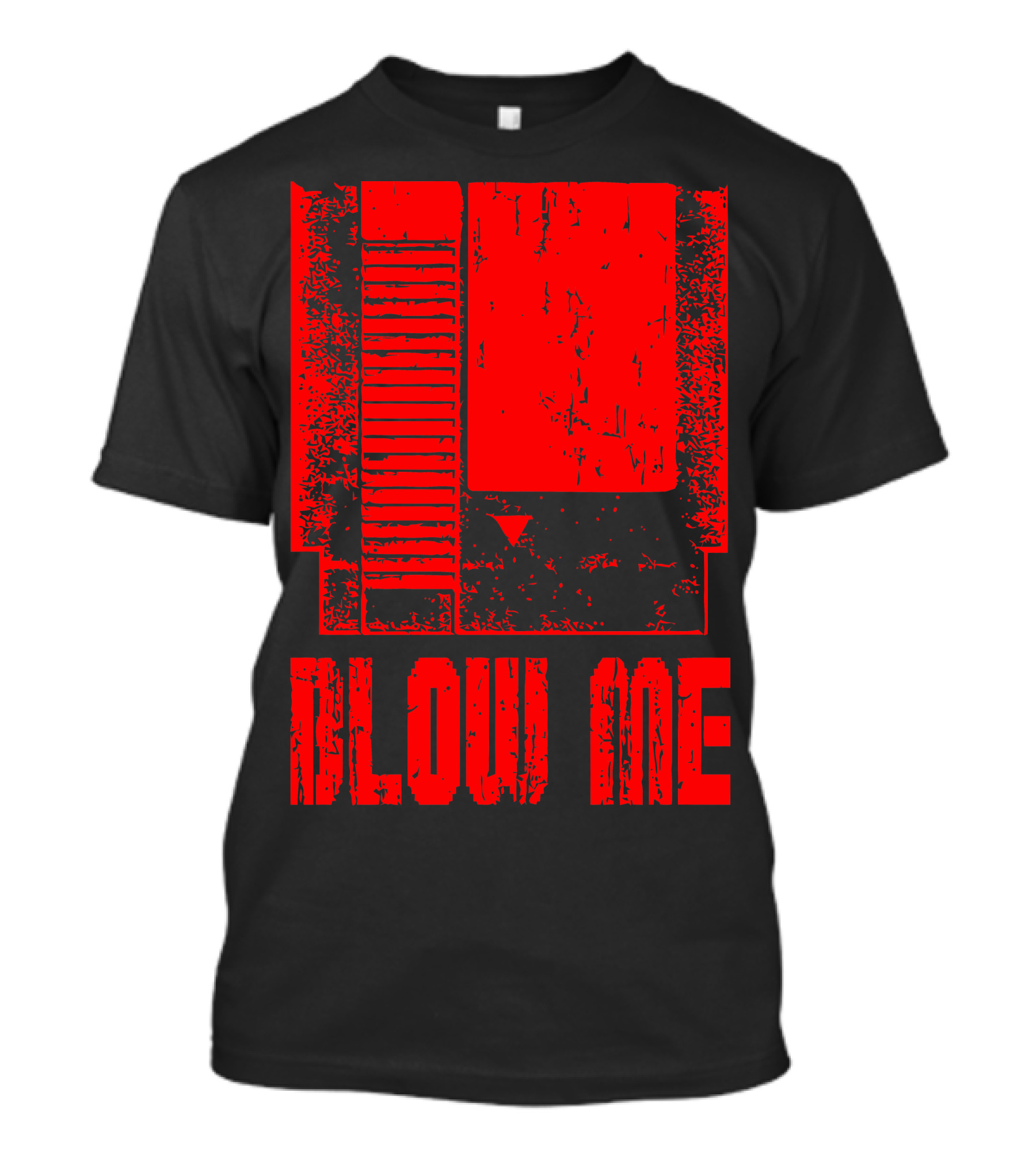 Nes Blow Me Retro Game Cartridge Image T-Shirt