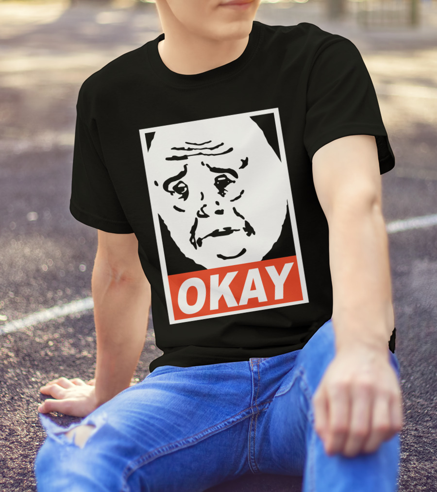 Okay Face Meme Iconic T-Shirt