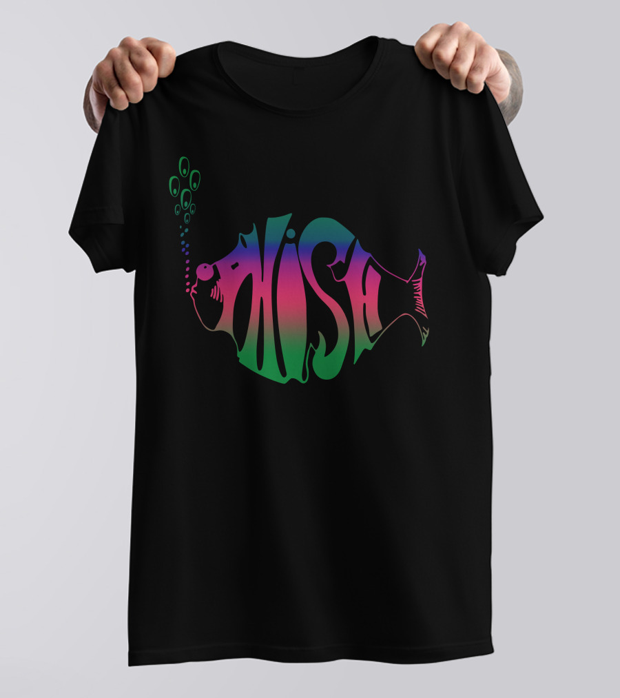 Phish Fish Rainbow T-Shirt