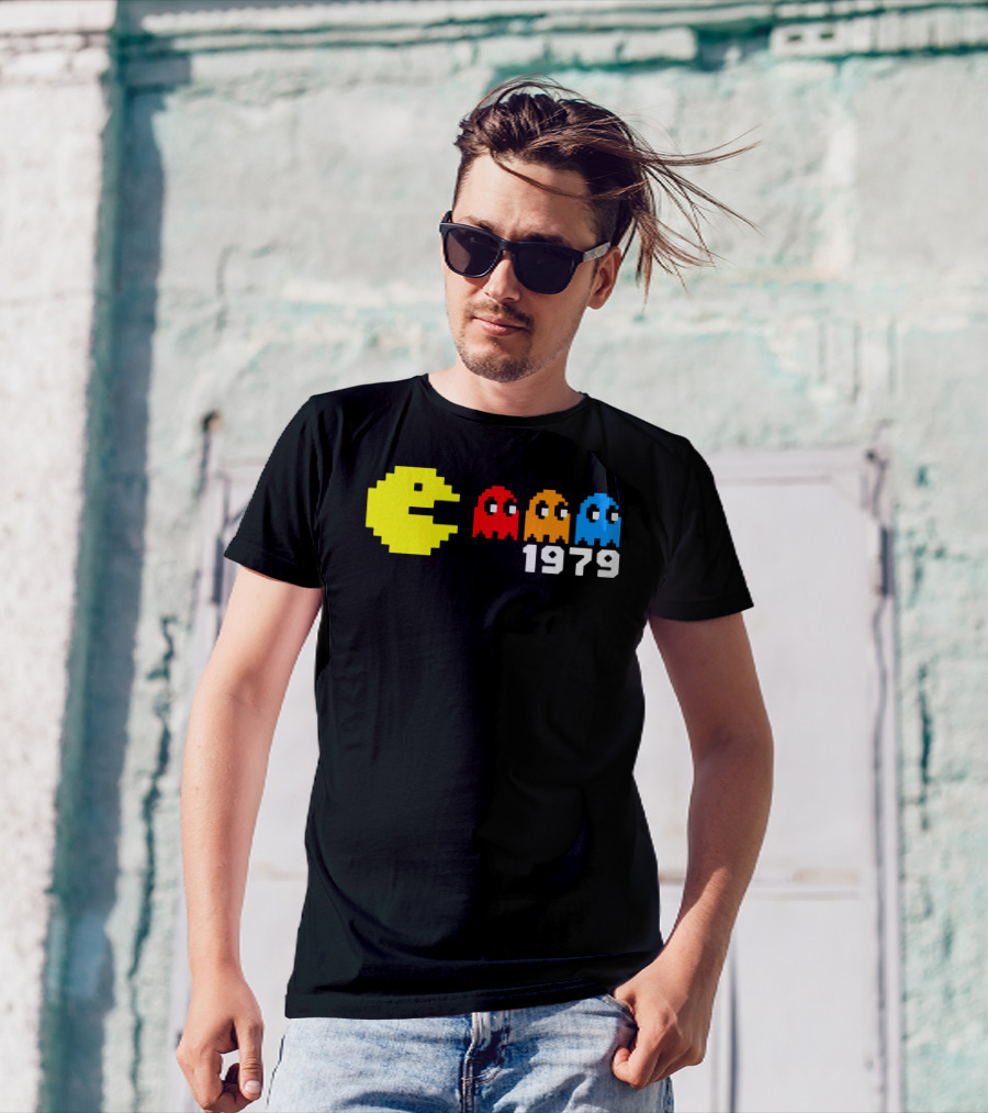 Pacman Ghosts 1979 Retro Arcade Game T-Shirt