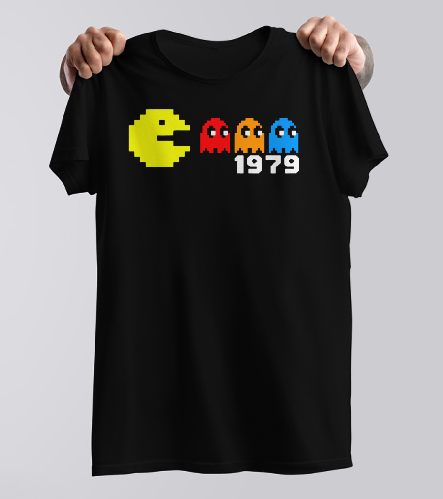 Pacman Ghosts 1979 Retro Arcade Game T-Shirt