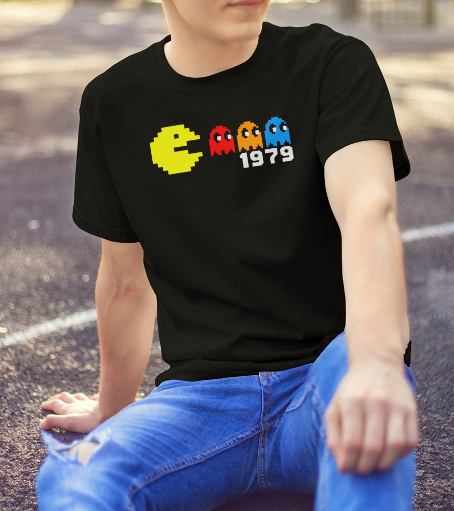 Pacman Ghosts 1979 Retro Arcade Game T-Shirt
