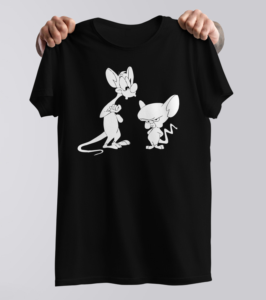 Pinky Und Der Brain Ratten Comic Kult Cartoon Fun T-Shirt