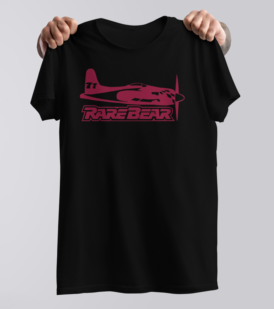 Rare Bear 77 Reno Air Racer Unlimited Racing Decal T-Shirt