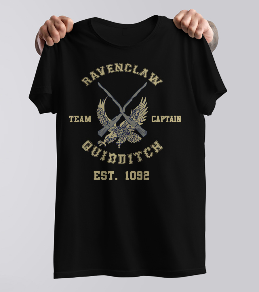 Ravenclaw Quidditch Team Captain Est. 1092 T-Shirt