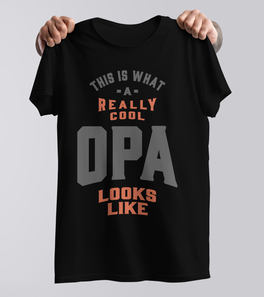 This Is What A Really Cool Opa Looks Like T-Shirt