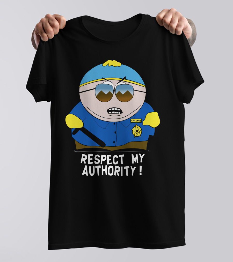 South Park Cartman Respect My Authority T-Shirt