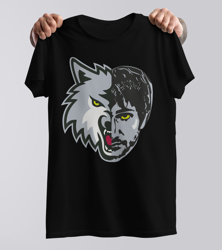 Rubio Game Timberwolves Wolf Hybrid T-Shirt