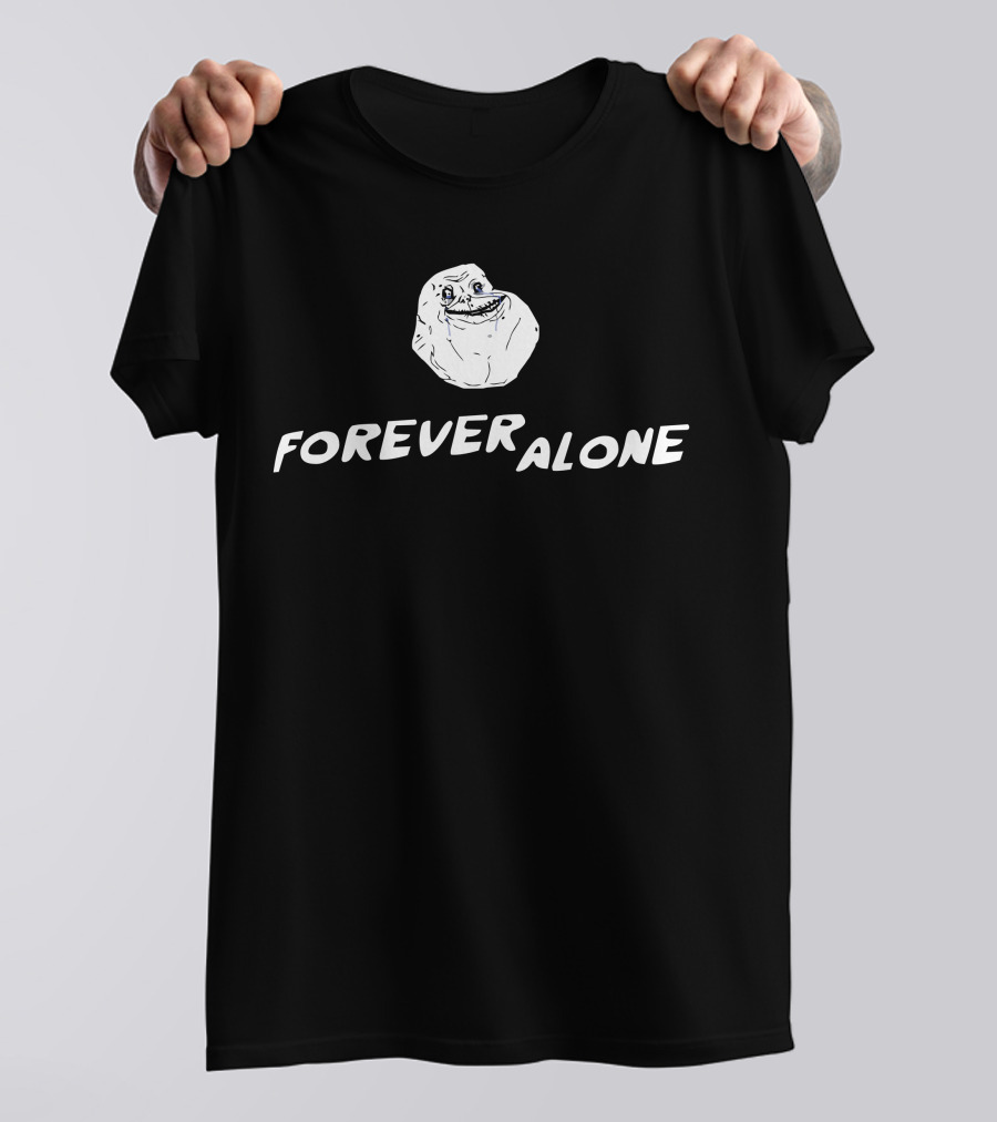 Sickest Kids Forever Alone Meme Face T-Shirt
