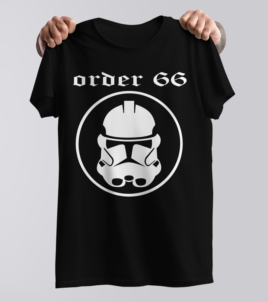 Order 66 Clone Trooper Helmet T-Shirt