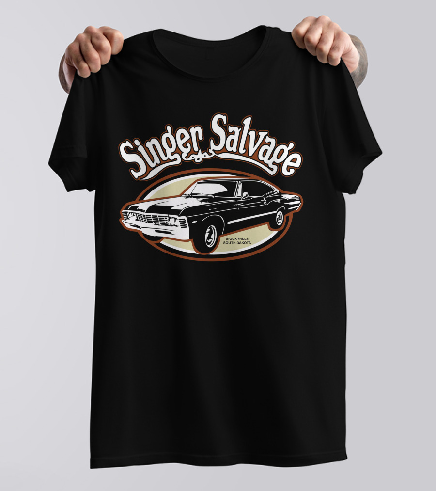 Singer Salvage Sioux Falls South Dakota Car T-Shirt