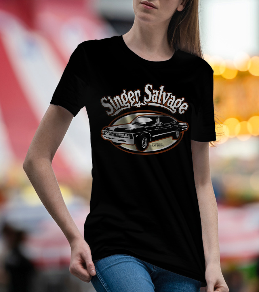 Singer Salvage Sioux Falls South Dakota Car T-Shirt
