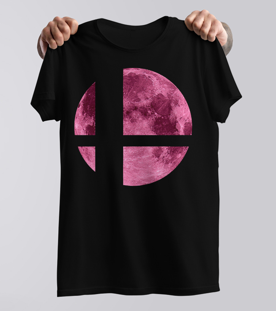 Super Smash Bros Pink Moon T-Shirt