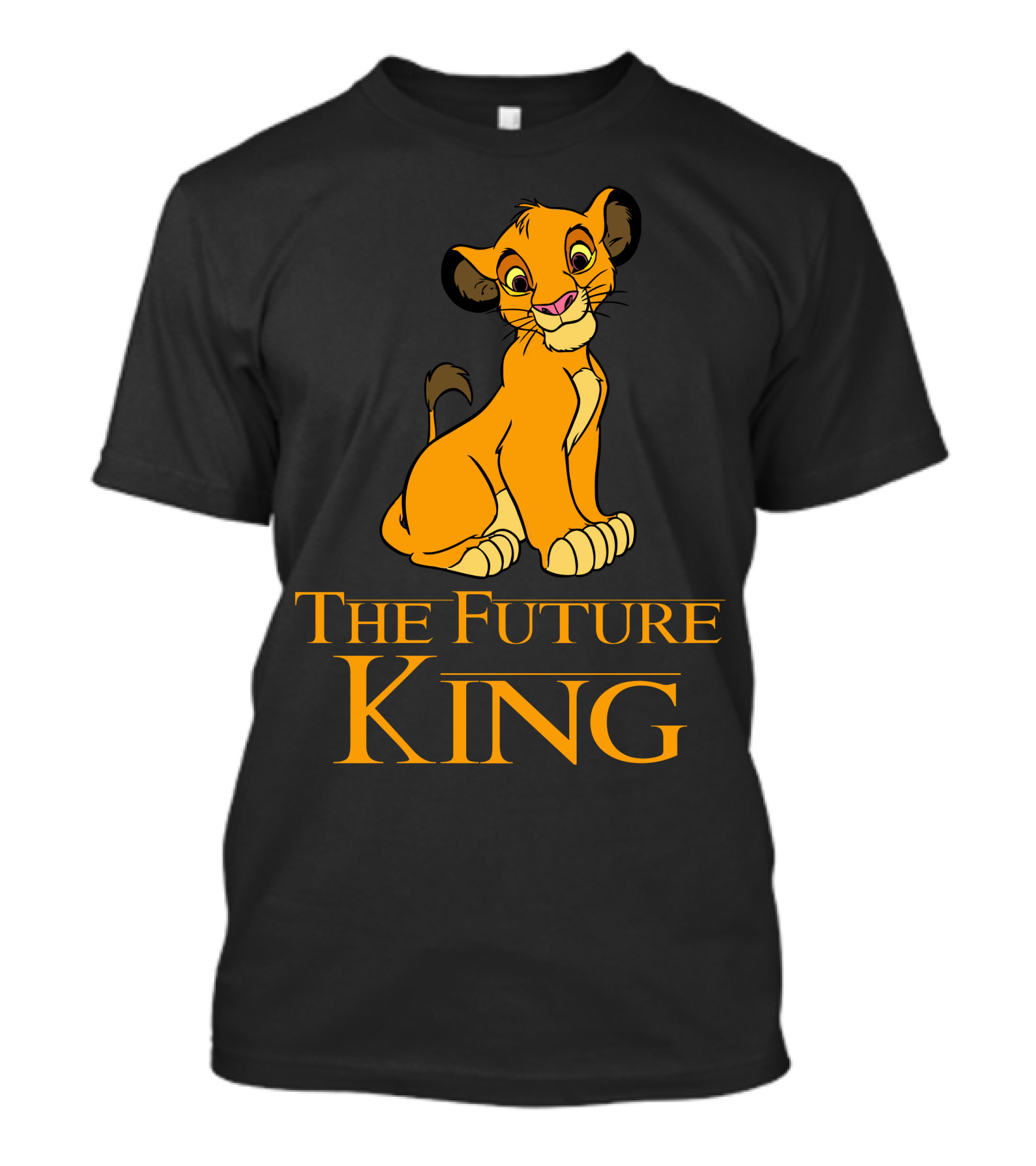 Simba The Future King Lion Character T-Shirt