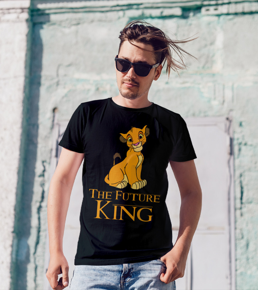 Simba The Future King Lion Character T-Shirt