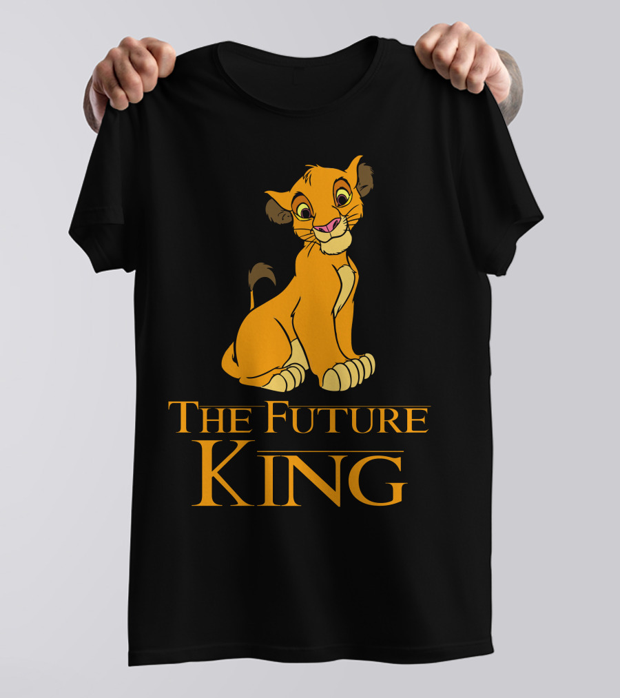 Simba The Future King Lion Character T-Shirt
