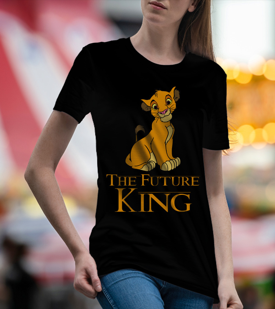 Simba The Future King Lion Character T-Shirt