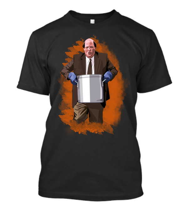 Kevin Malone The Office Chili Spill Iconic Moment T-Shirt