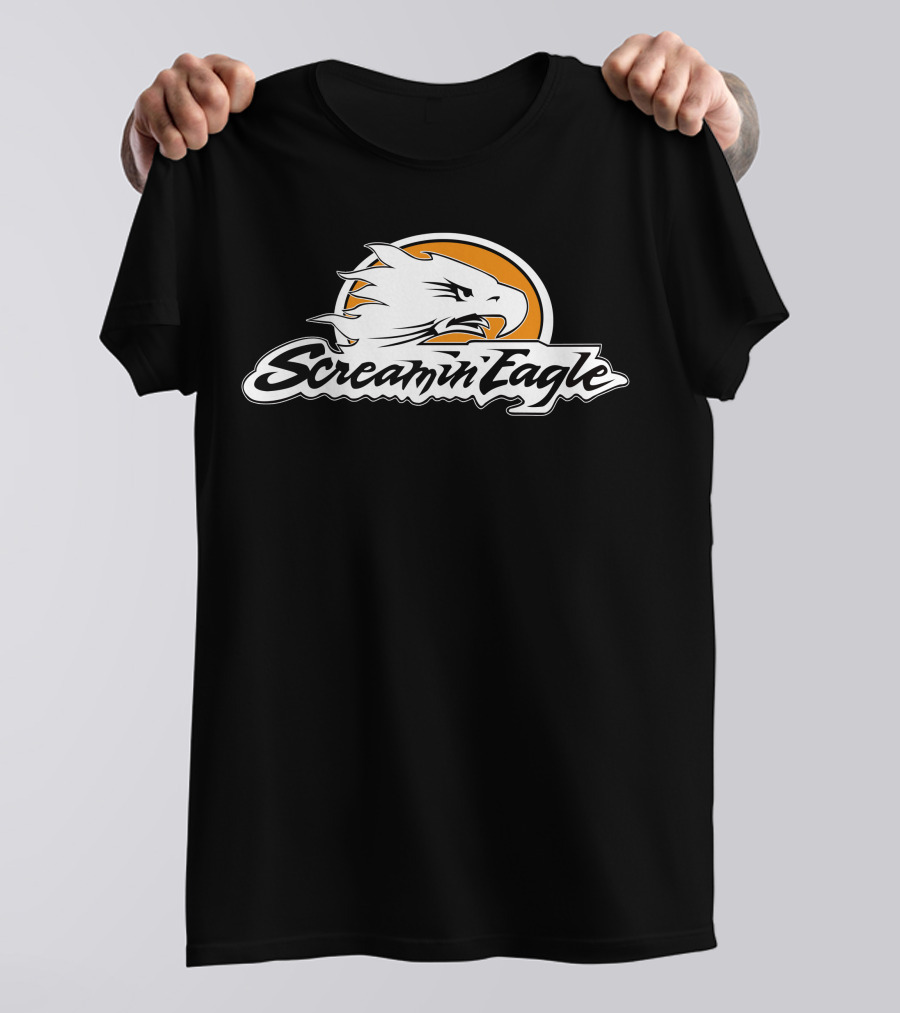Screamin' Eagle Fierce Head Logo T-Shirt