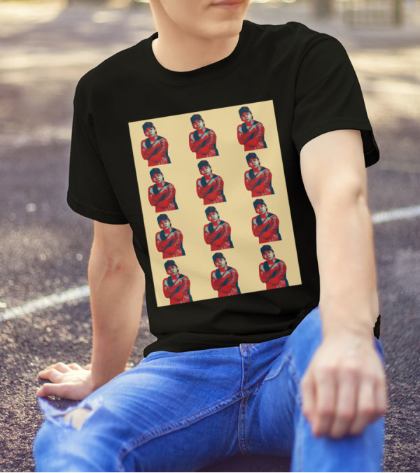 Whindersson Nunes Pop Art Style Repeated T-Shirt