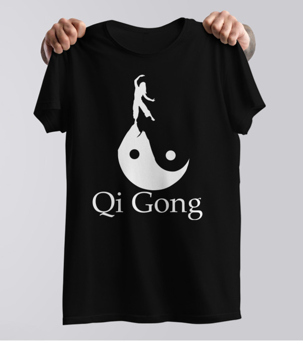 Qi Gong Yin Yang Artistic Movement T-Shirt