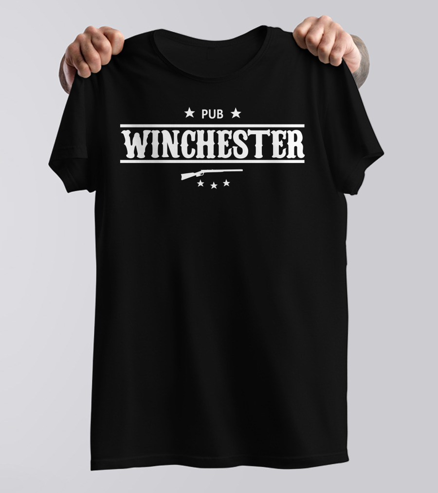 Winchester Pub Stars Rifle T-Shirt
