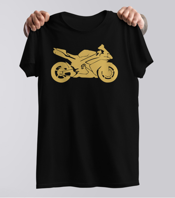 Yamaha R1 Racing Motorrad Bike Zweirad Rennmaschine Yellow T-Shirt