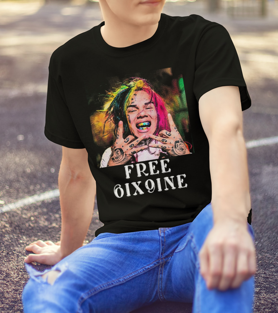 Free 6ix9ine Colorful Expression For T-Shirt