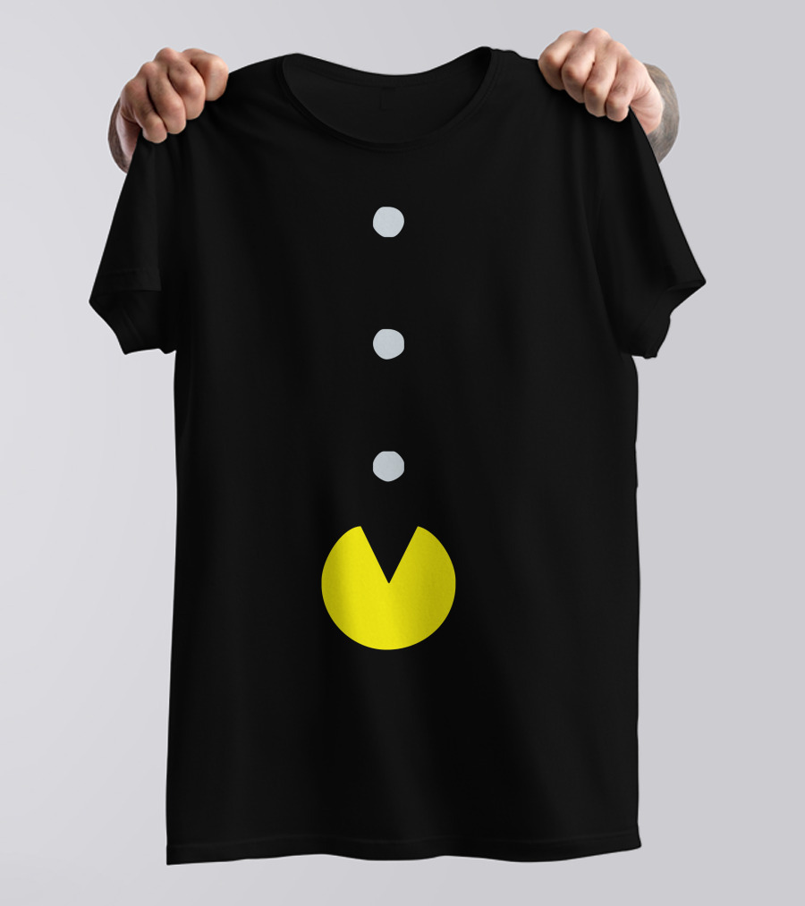 Funny 80s Pac-Man Retro Game Inspired T-Shirt