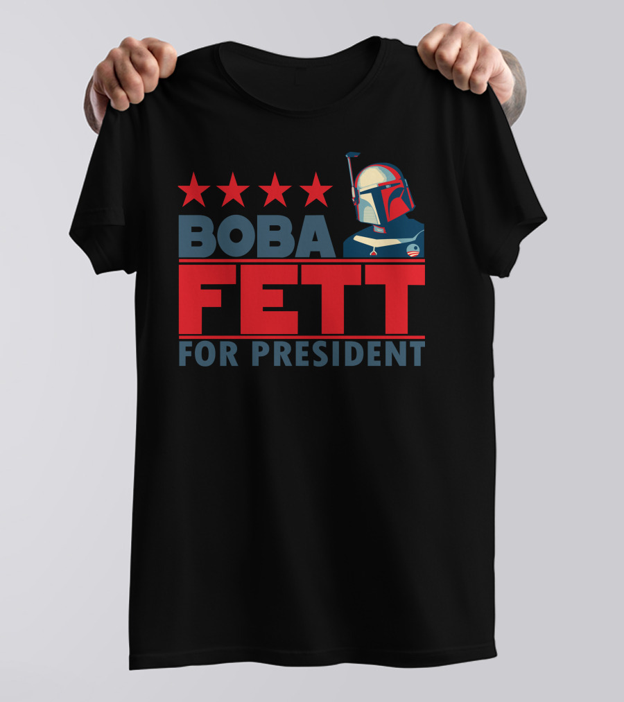 Boba Fett For President Star Wars T-Shirt