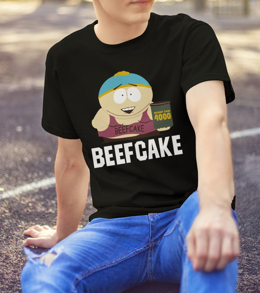 Beefcake Weight Gain 4000 South Park Funny T-Shirt