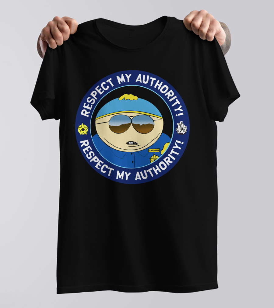 Respect My Authority Comedy Central Cartman T-Shirt