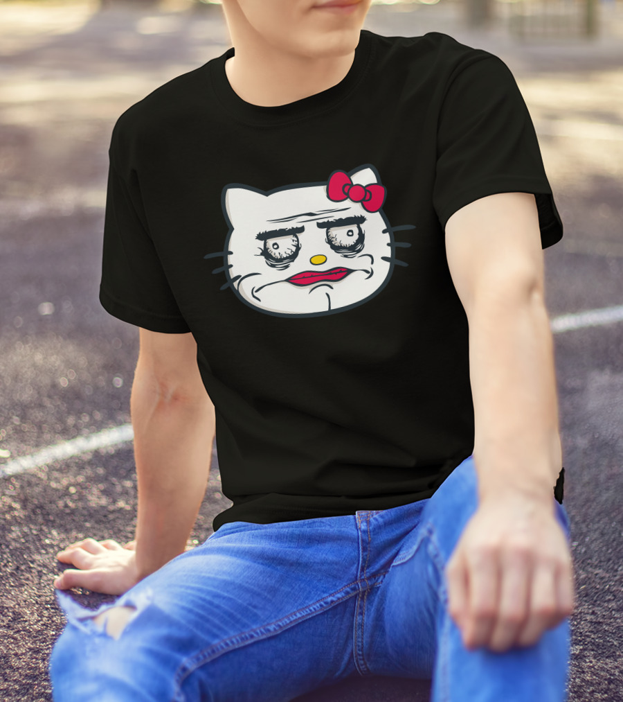 Me Gusta Hello Kitty Meme Mashup T-Shirt
